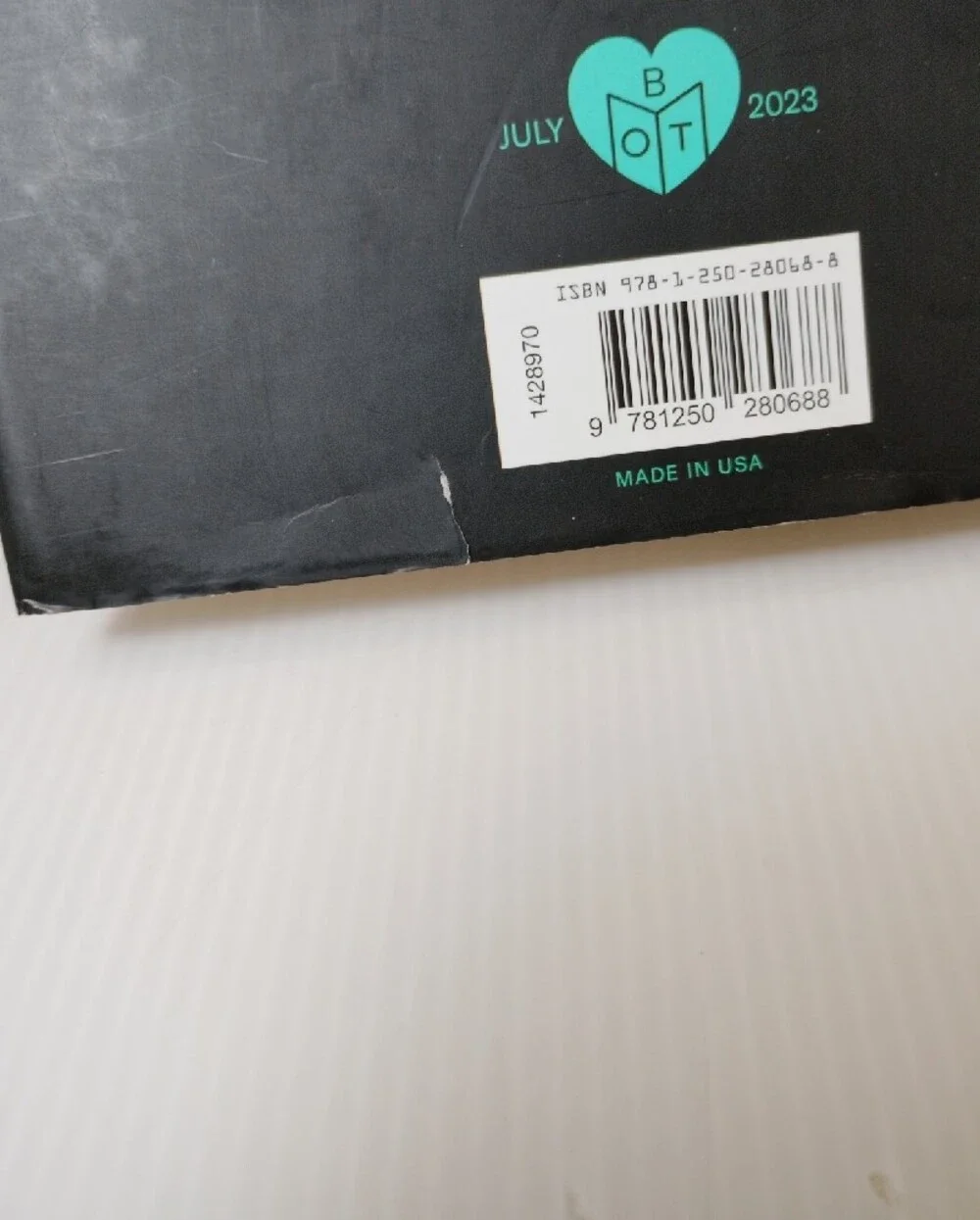 Book Of The Month hardcover copy
